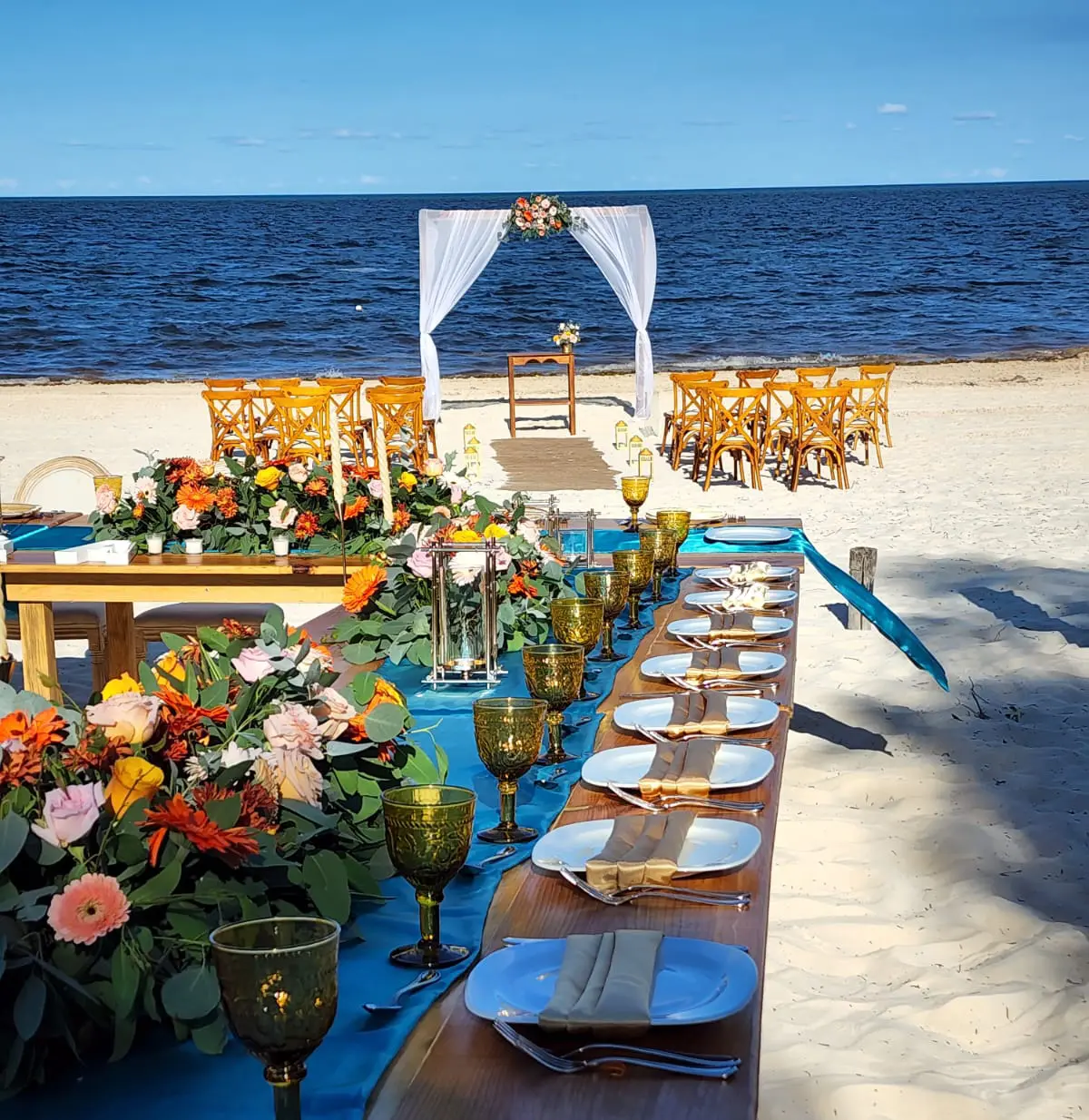 Locaciones para bodas en la playa.