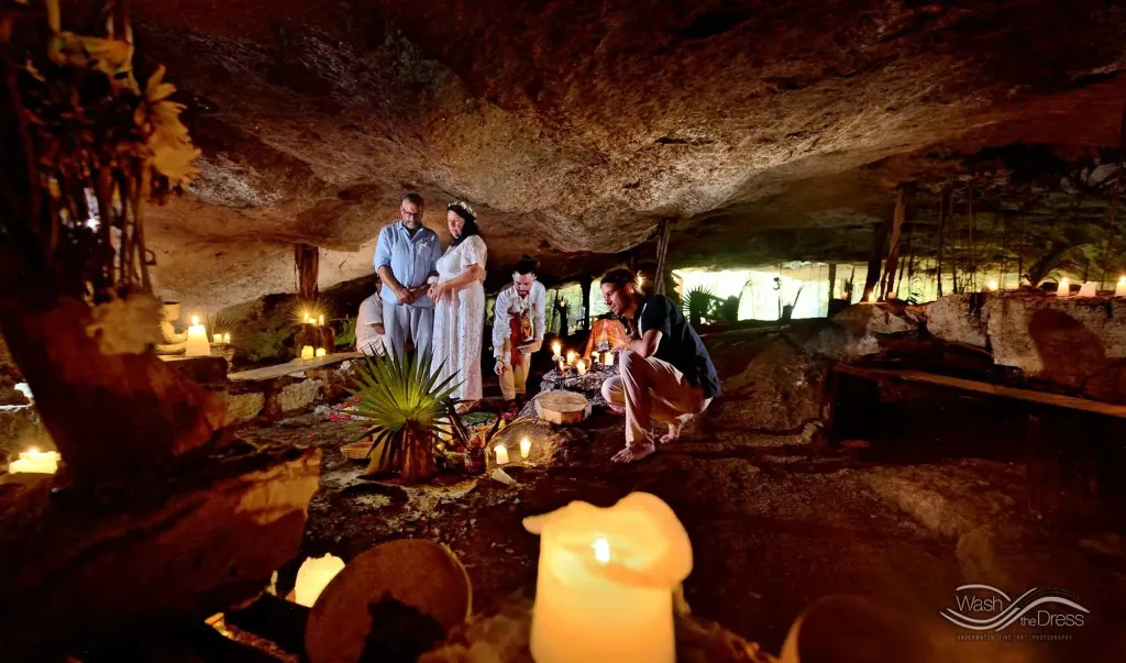 Weddings in a cenote