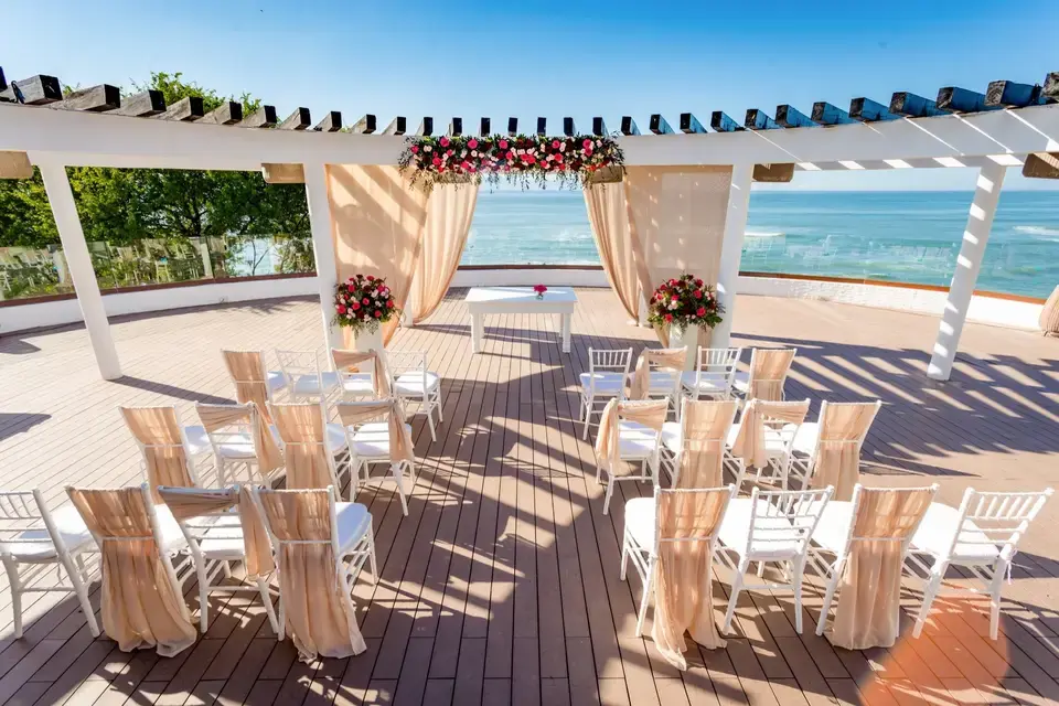 Destination Weddings gazebo at Grand Palladium