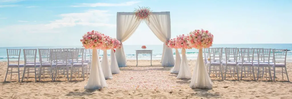 Gazebo for destination weddings in mexico