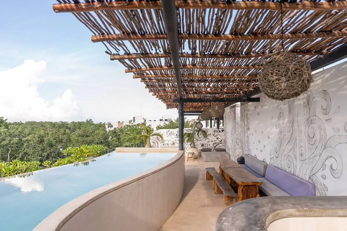 Weddings at Zama Village Tulum Penthouse Condo Rental