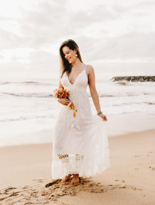 Beach Wedding Dress - Ideal Dress