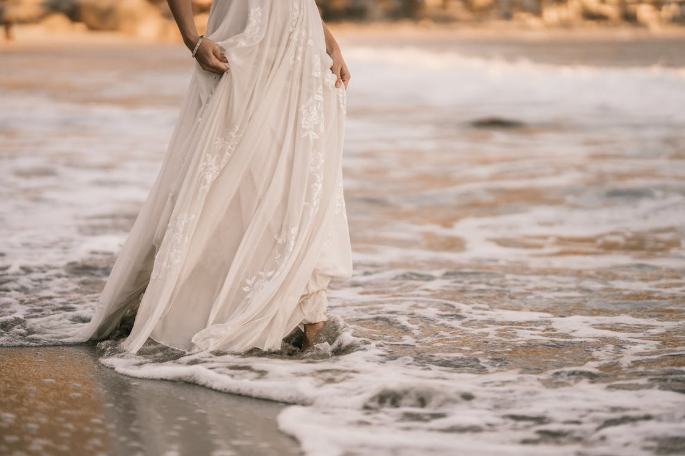 Wedding Dress Fabric - Beach Weddings