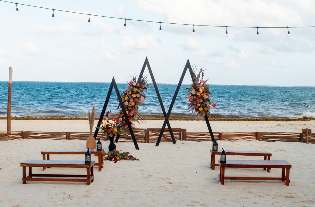 riviera cancun wedding gazebo