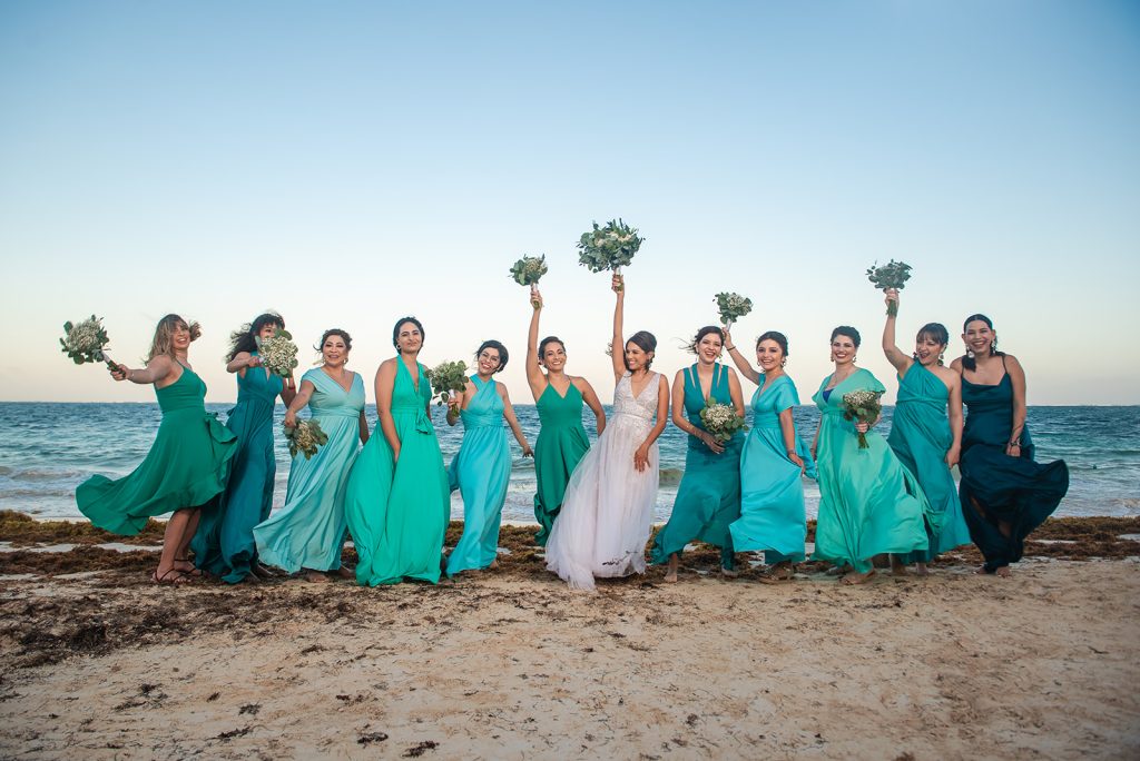 Beach Weddings - Dress and Suit Color