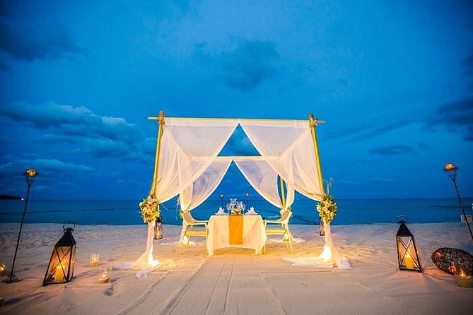 Beach Marriage Proposal - Romantic Dinner