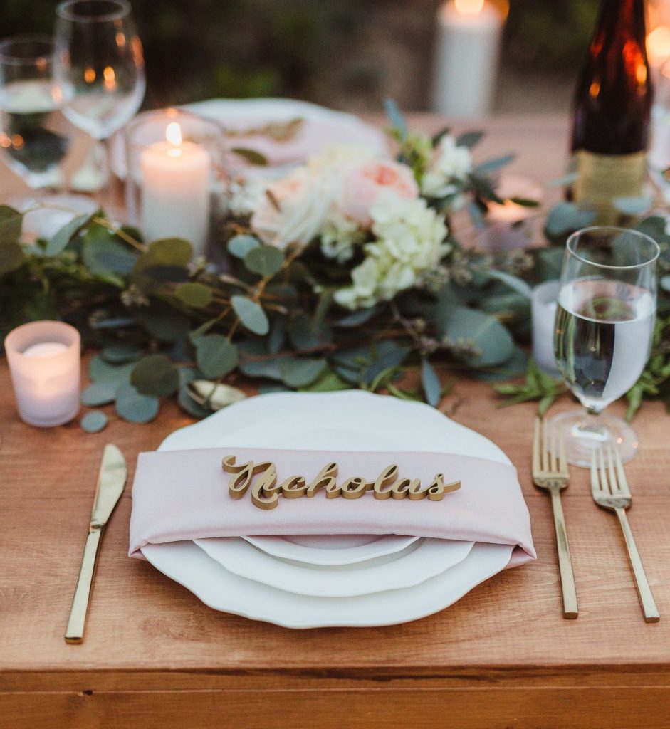 Seating Chart Ideas - Place Cards