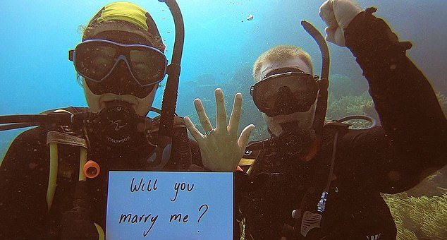 Marriage Proposal - Under the Sea