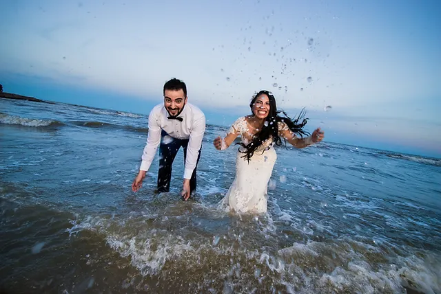 Trash The Dress photoshoot